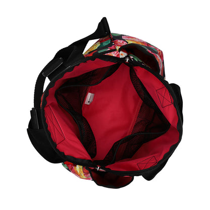 DOUBLE TROUBLE BACKPACK 兩用後背包 - 繁花派對