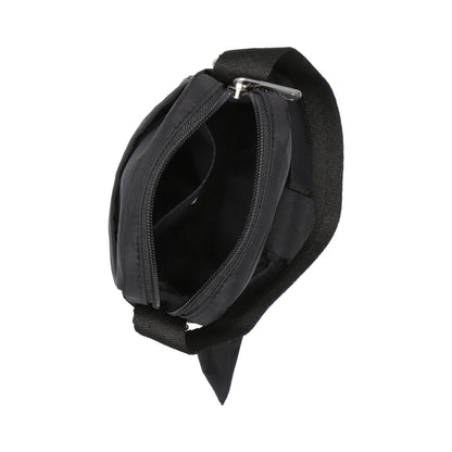 BOW MINI PHONE CROSSBODY 蝴蝶結迷你手機包 - 黑緞蝴蝶