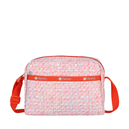 DANIELLA CROSSBODY 拉鍊斜背包 - 珊瑚夏日花呢