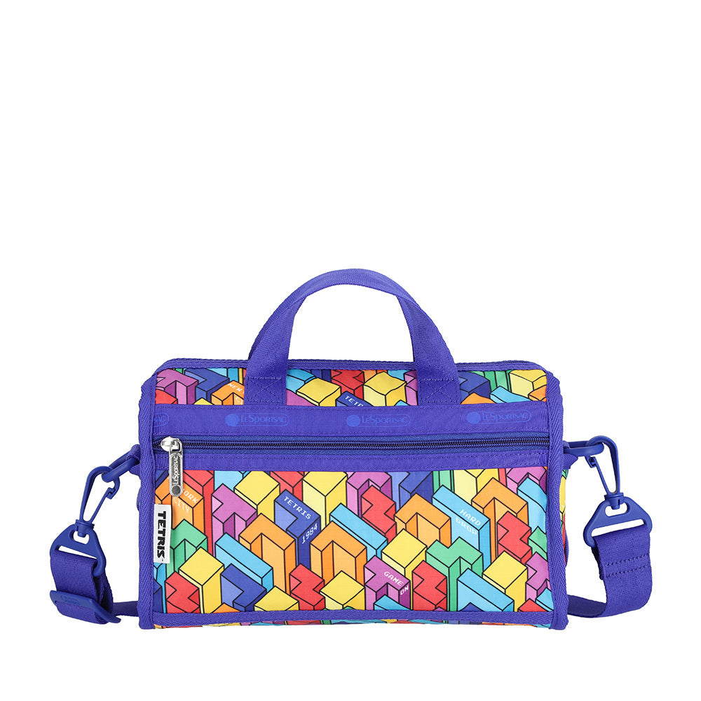 MINI DUFFEL CROSSBODY 迷你筒狀肩背包 - 方塊謎城