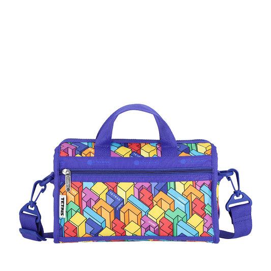 MINI DUFFEL CROSSBODY 迷你筒狀肩背包 - 方塊謎城