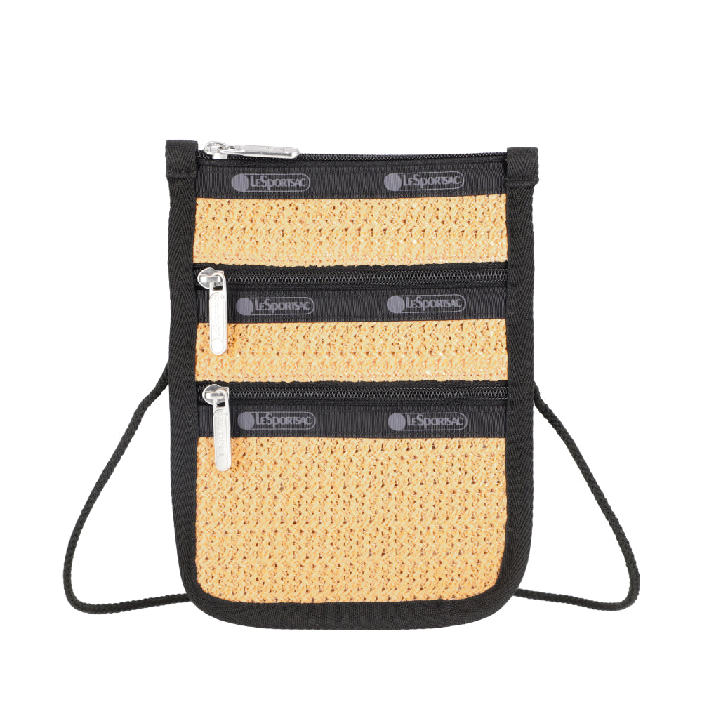 RAFFIA 3 ZIP XBODY三拉鍊斜背包 -拉菲永恆黑