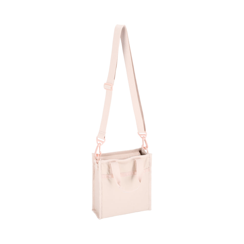 MINI N/S TOTE 迷你方型托特包 - 晨曦桃粉