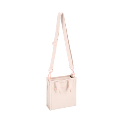 MINI N/S TOTE 迷你方型托特包 - 晨曦桃粉