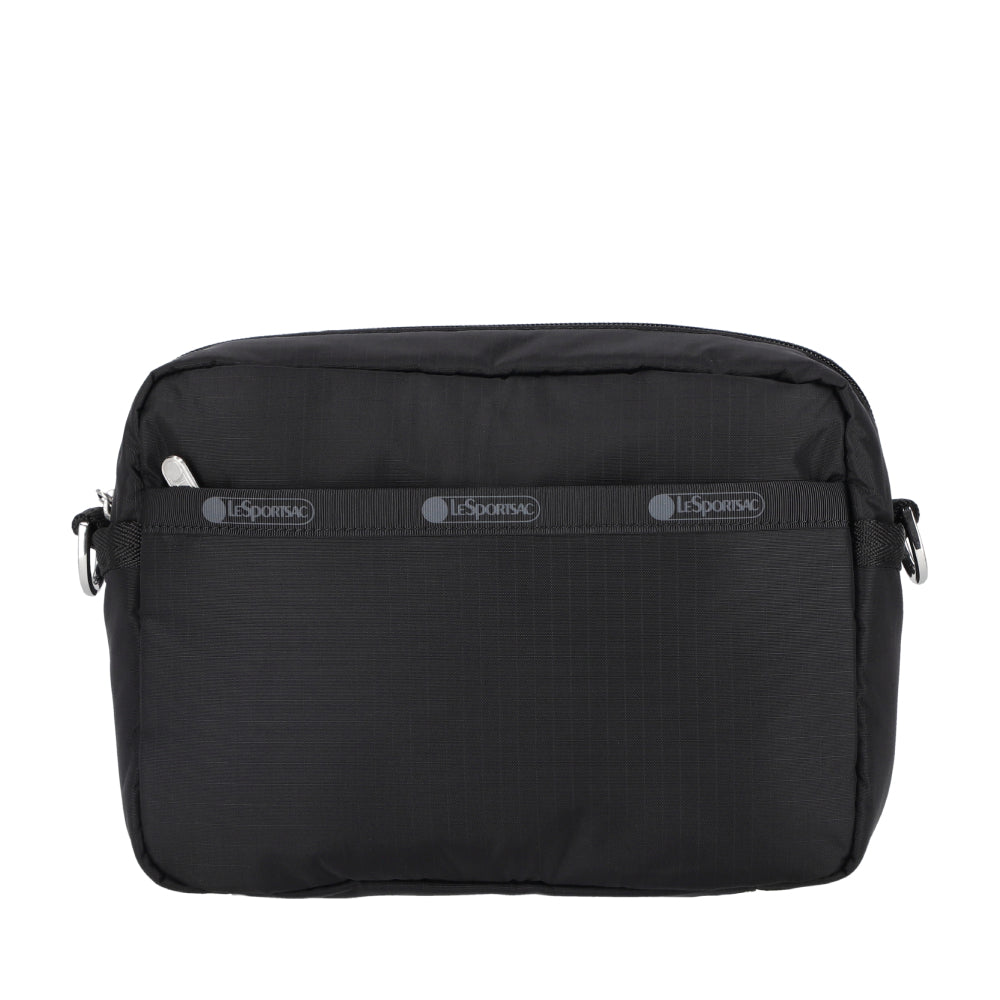 DELUXE CROSSBODY 拉鍊斜背包 - 永恆黑