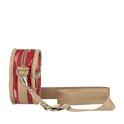 CIRCLE CROSSBODY 圓型肩背包 - 50周年亮酒紅