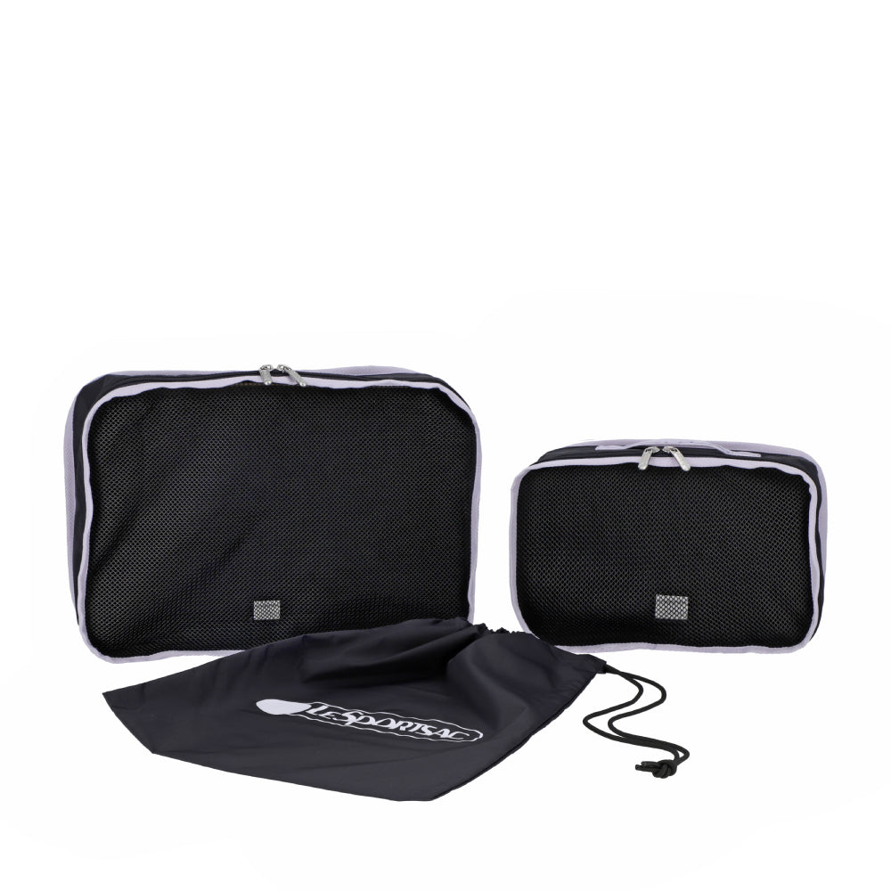 PACKING POUCH SET 旅行收納袋組 - 深海藍/柔霧紫