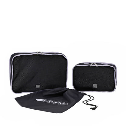 PACKING POUCH SET 旅行收納袋組 - 深海藍/柔霧紫