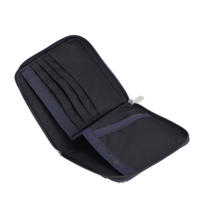 COMPACT ZIP WALLET 簡約拉鍊短夾 - 微風織語