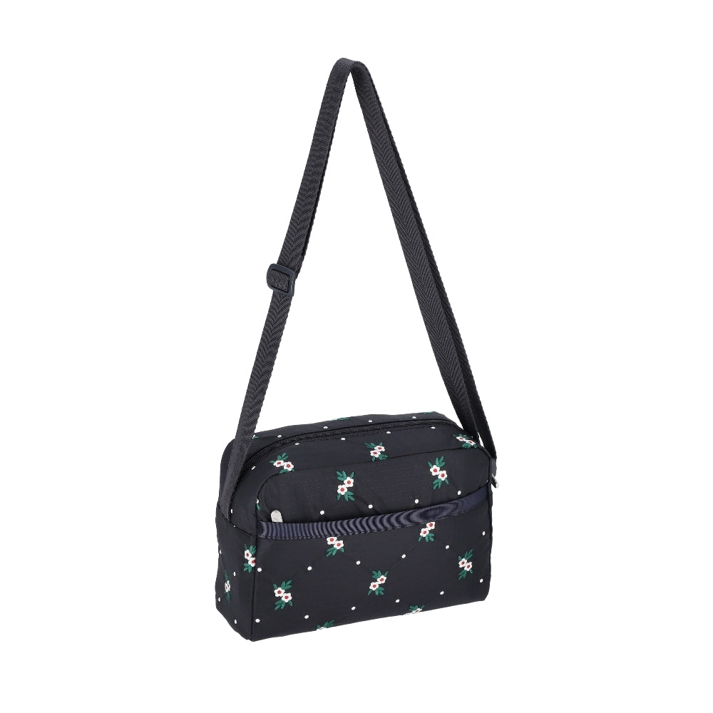 DANIELLA CROSSBODY 拉鍊斜背包 - 典雅花苑