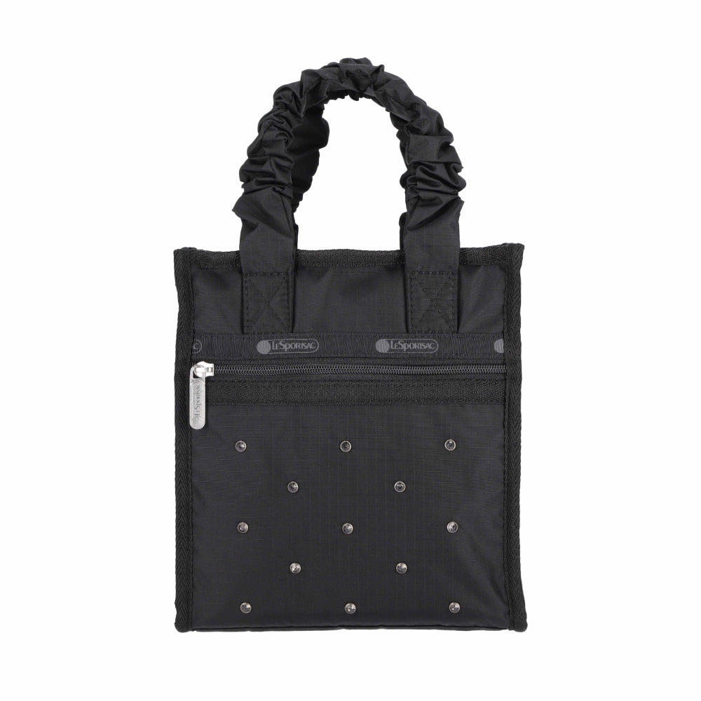 GH MINI N/S TOTE 迷你方型托特包 - 黑灰寶石