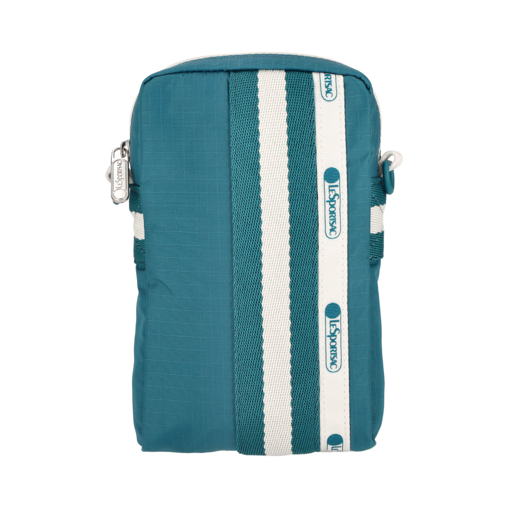 MINI WEB CROSSBODY 隨身小包 - 滾邊青藍