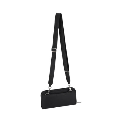 MINI DUFFEL CROSSBODY  可背式皮夾 - 永恆黑
