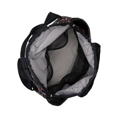 DOUBLE TROUBLE BACKPACK 兩用後背包 - 好奇貓咪黑