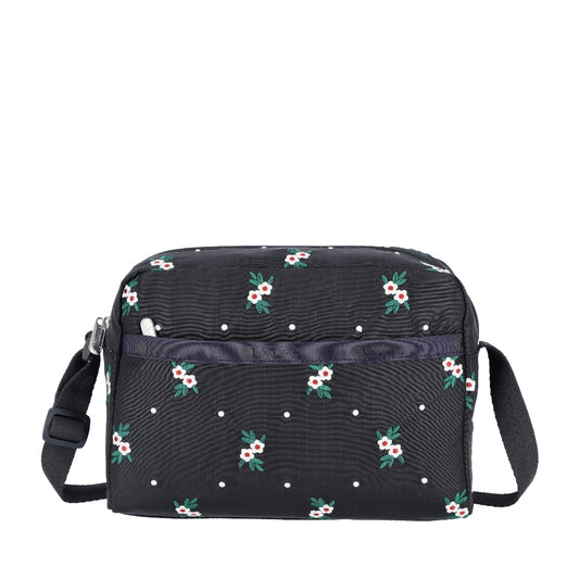 DANIELLA CROSSBODY 拉鍊斜背包 - 典雅花苑