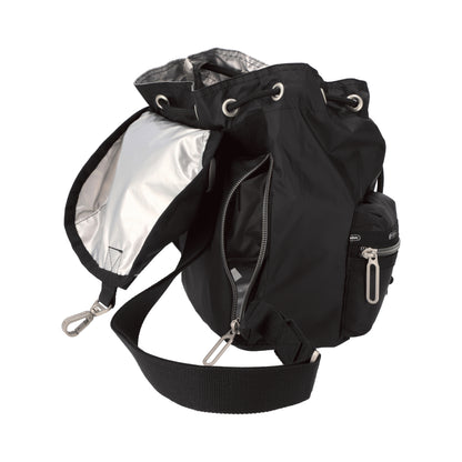 MINI BACKPACK 迷你扣環後背包 - 魔力暗黑