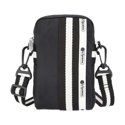 MINI WEB CROSSBODY 隨身小包 - 滾邊夜幕黑