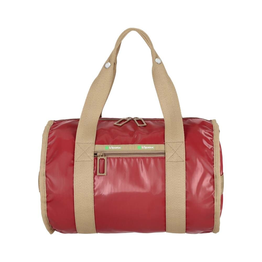 DUFFLE ROLL BAG 復古圓桶包 - 50周年亮酒紅