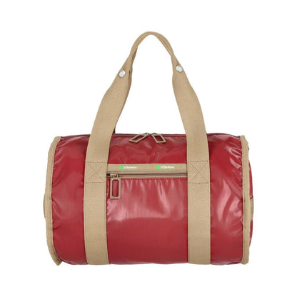 DUFFLE ROLL BAG 復古圓桶包 - 50周年亮酒紅
