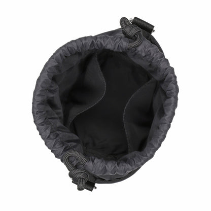 SM DRAWSTRING BUCKET 小型抽繩水桶斜背包 - 永恆黑