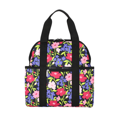 DOUBLE TROUBLE BACKPACK 兩用後背包 - 繽紛花語