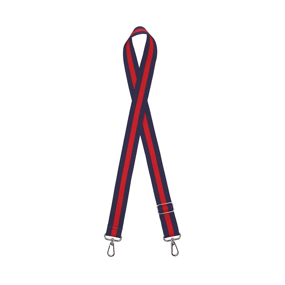 DIY DETACHABLE STRAP 可拆式背帶 - 深藍艷紅撞色1.5英吋
