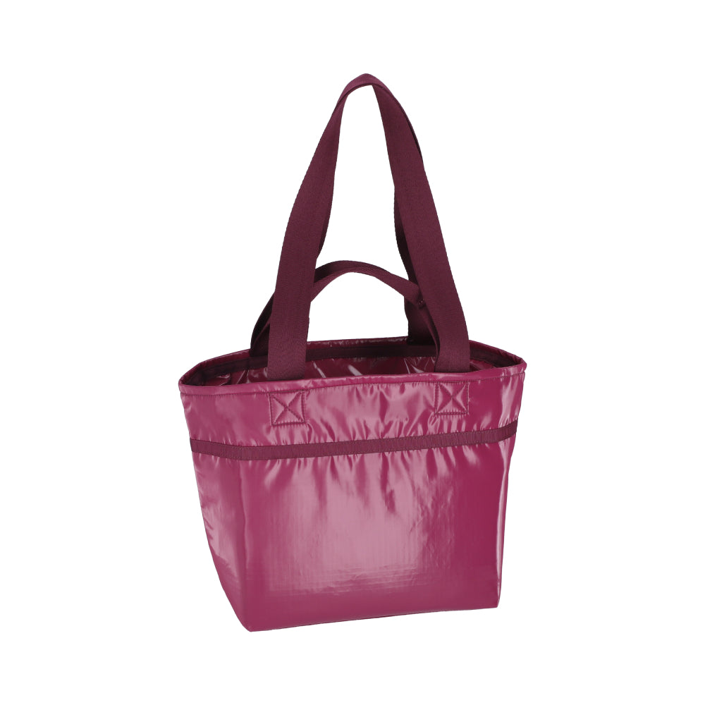 TWO HANDLE ZIP TOTE 兩用拉鍊托特包 - 閃耀莓紫