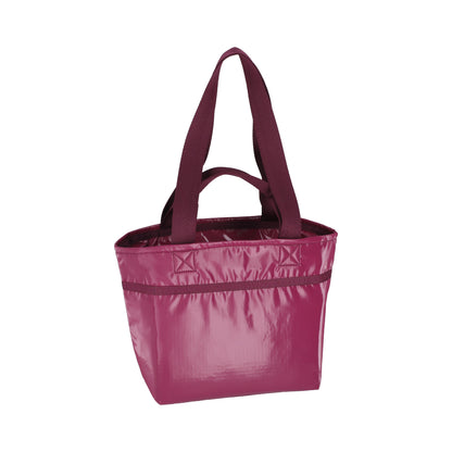 TWO HANDLE ZIP TOTE 兩用拉鍊托特包 - 閃耀莓紫