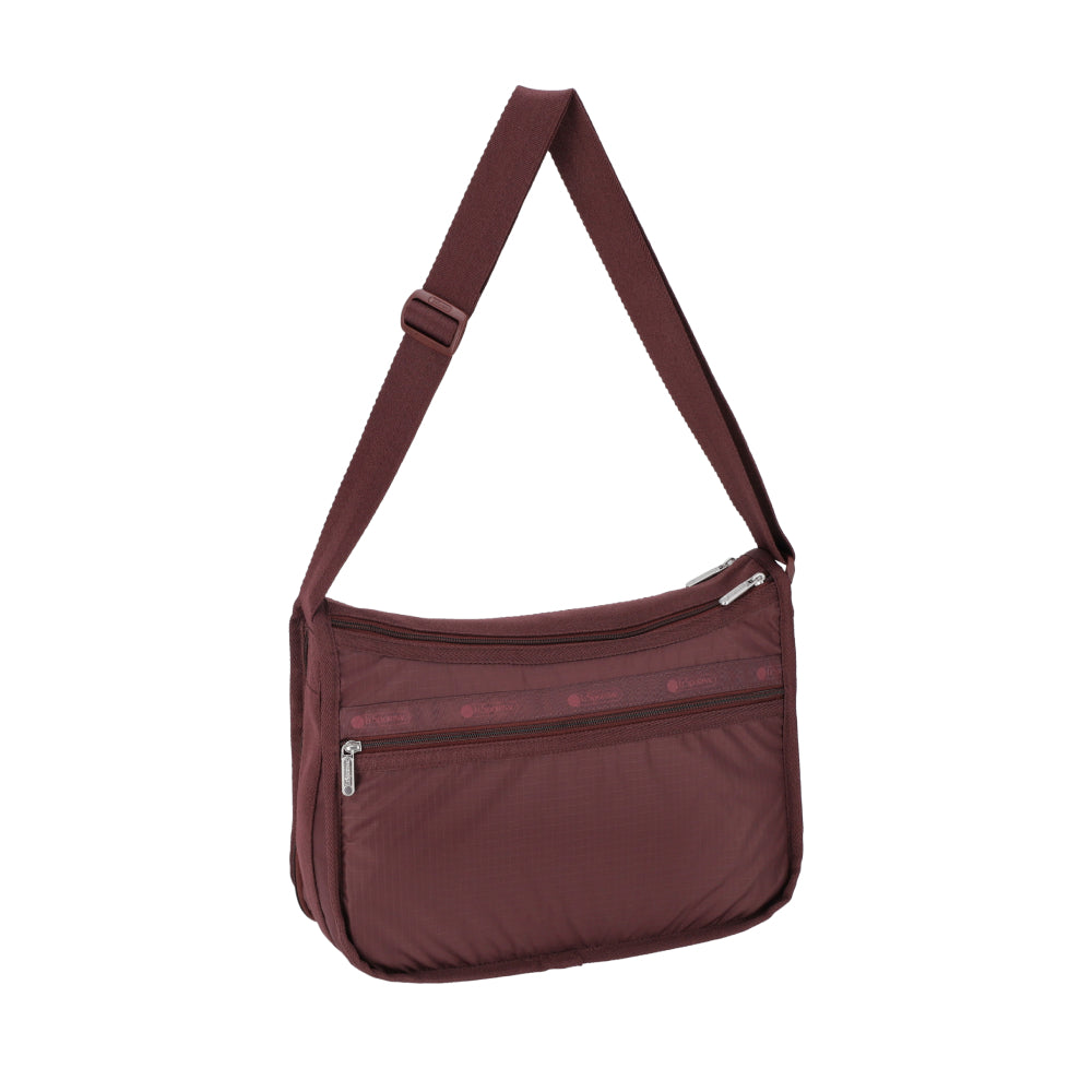 DELUXE EVERYDAY BAG 奢華斜背包 - 深櫻紅
