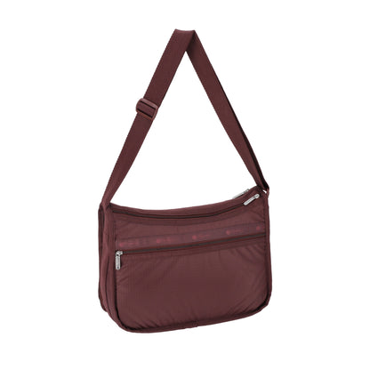 DELUXE EVERYDAY BAG 奢華斜背包 - 深櫻紅