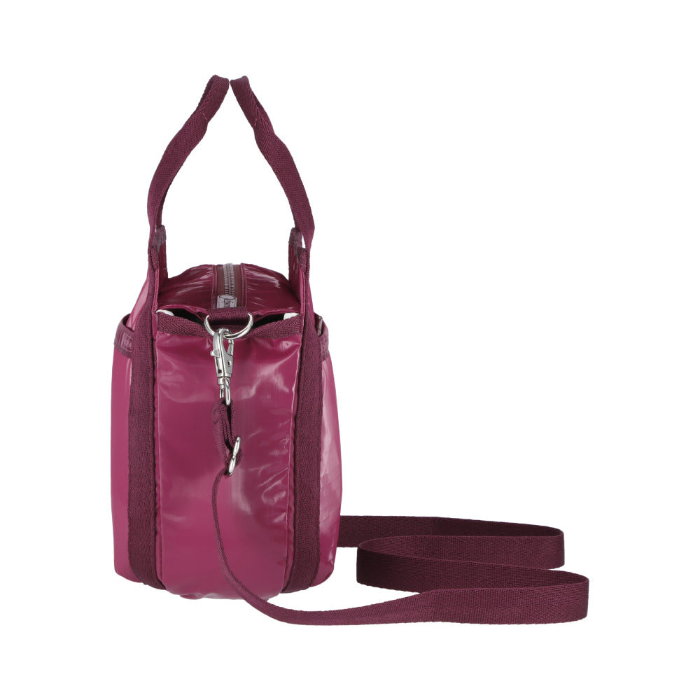 SMALL JENNI 斜背手提兩用包 - 閃耀莓紫