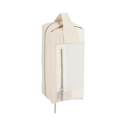 CANVAS DOPP KIT 帆布盥洗包 - 糖霜白