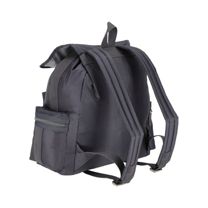 3 ZIP VOYAGER 側邊拉鍊後背包 - 夜影灰