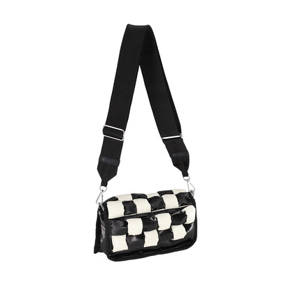 CONV WOVEN CLUTCH 兩用手拿肩背包 - 夜黑珠光