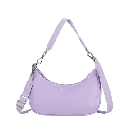 SM CONV HOBO 小型肩背兩用新月包 - 丁香紫