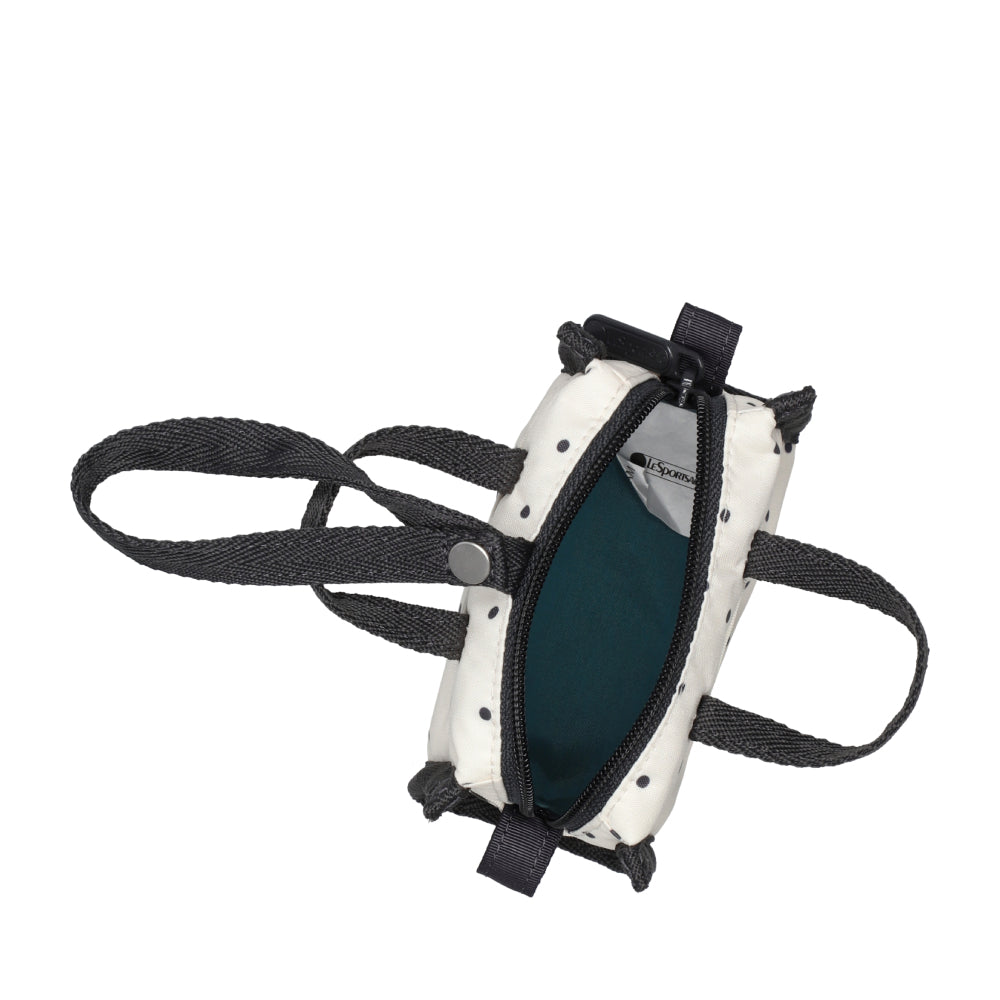 MICRO WEEKENDER CHARM 迷你旅行袋掛飾 - 水玉點點