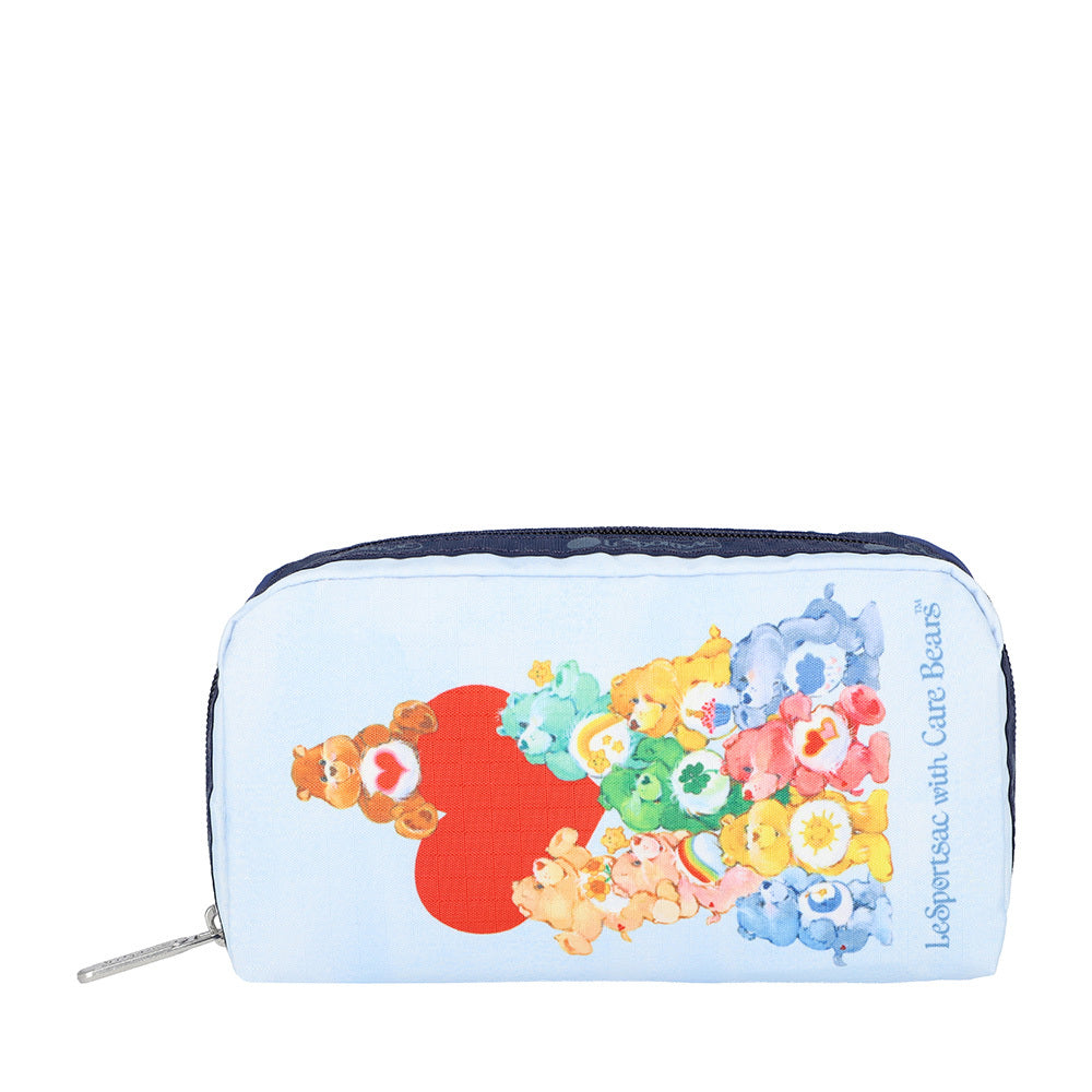 RECTANGULAR COSMETIC 長形化妝包 - CARE BEARS 彩虹熊樂園