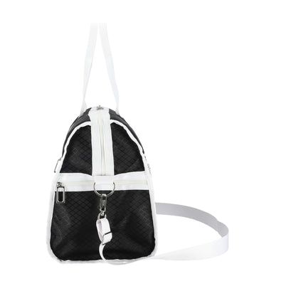 USA DELUXE LG WEEKENDER 奢華大型旅行袋 - USA簡約黑白