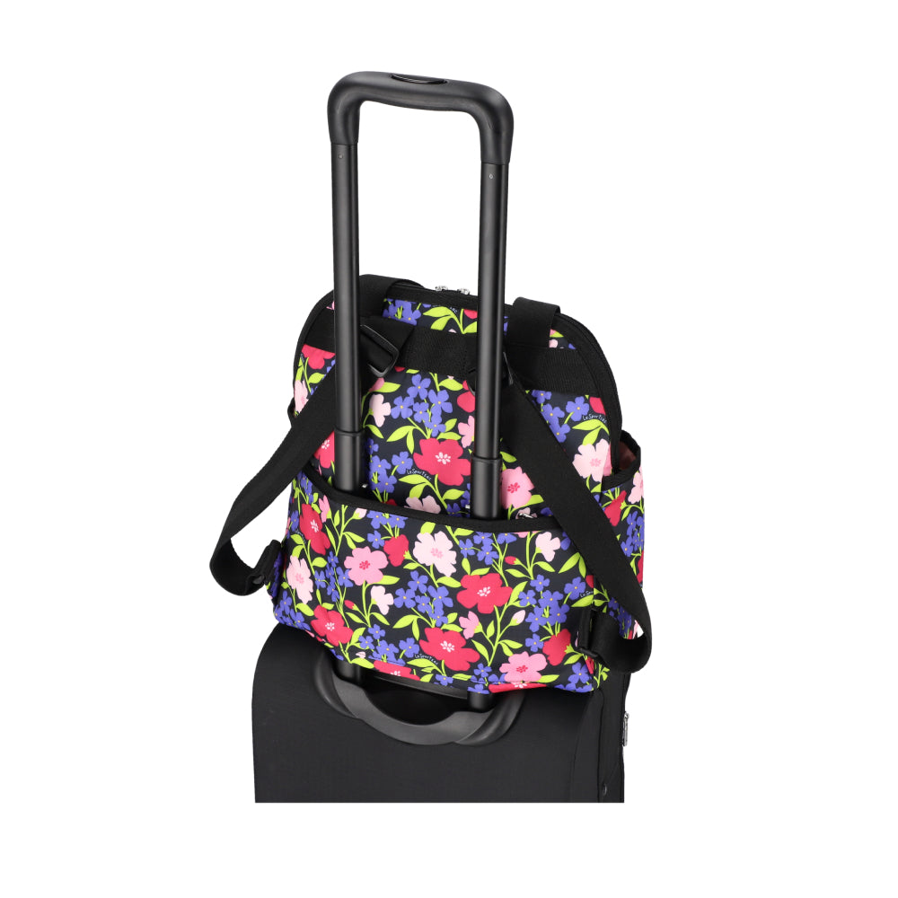 DOUBLE TROUBLE BACKPACK 兩用後背包 - 繽紛花語