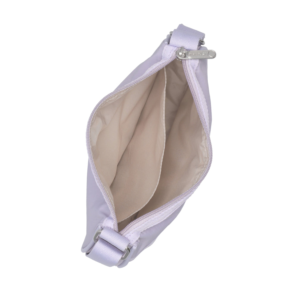 SMALL ROUND CROSSBODY 小型斜背包 - 柔霧紫