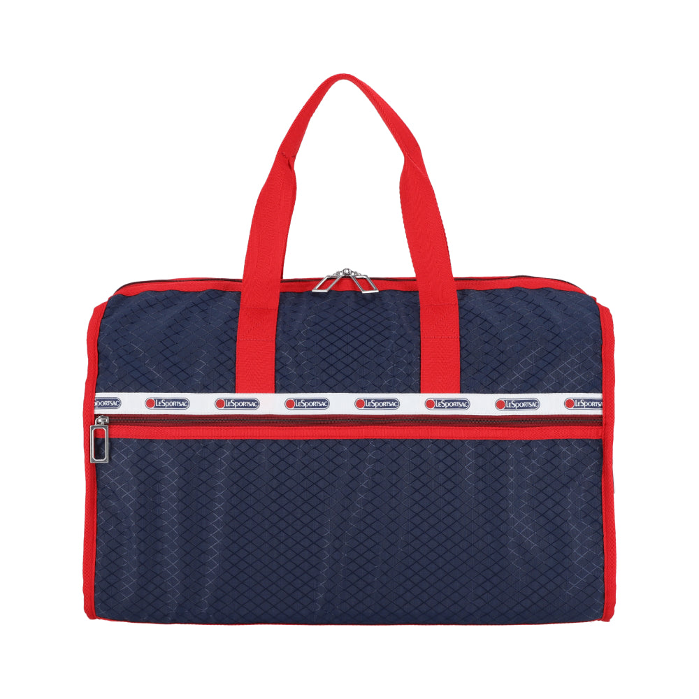 USA DELUXE LG WEEKENDER 奢華大型旅行袋 - USA經典藍紅