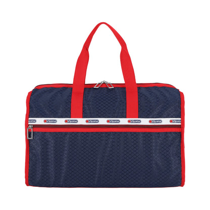 USA DELUXE LG WEEKENDER 奢華大型旅行袋 - USA經典藍紅