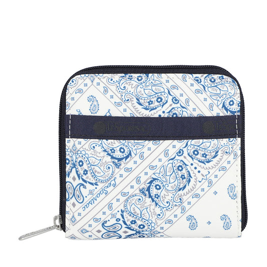 COMPACT ZIP WALLET 簡約拉鍊短夾 - 微風織語