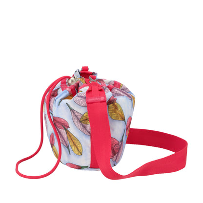 CONV DRAWSTRING XBODY 抽繩斜背包 - NYBG 夏日花瓣