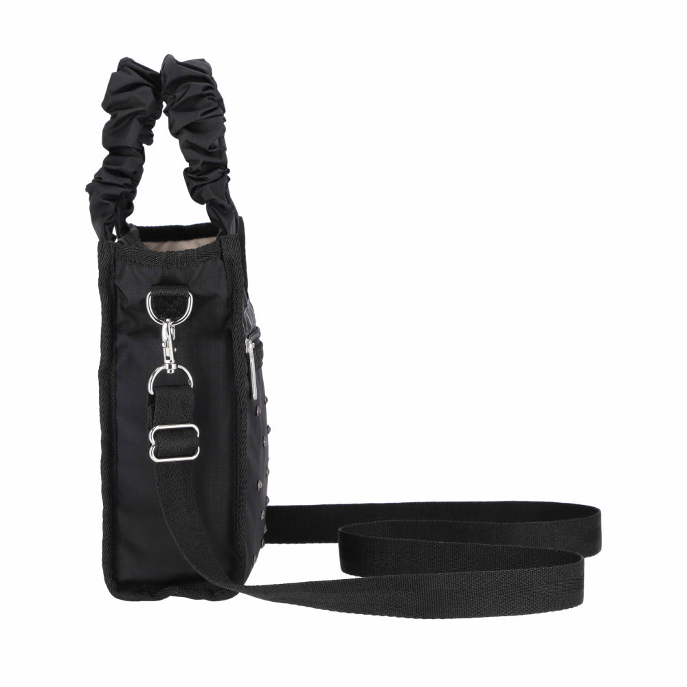 GH MINI N/S TOTE 迷你方型托特包 - 黑灰寶石