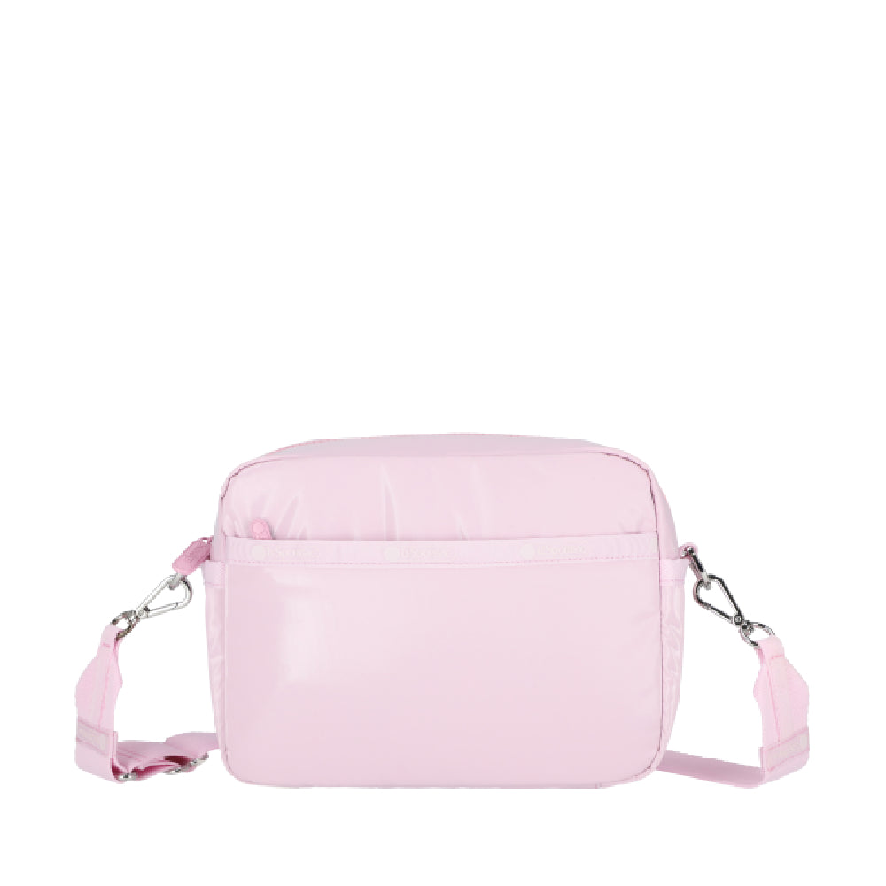 DELUXE CROSSBODY 拉鍊斜背包 - 冰霧粉