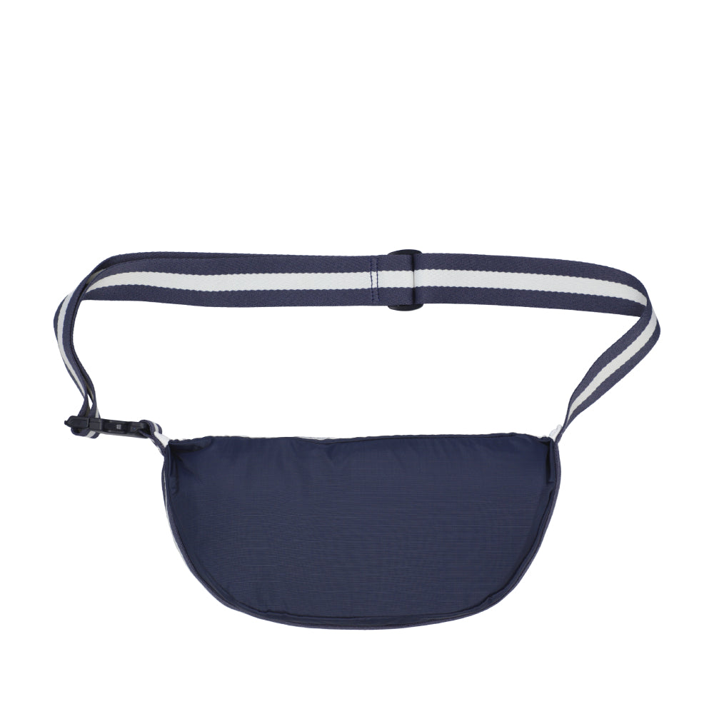 CONV SM SHOULDER BAG 小型半月包 - 滾邊深海藍