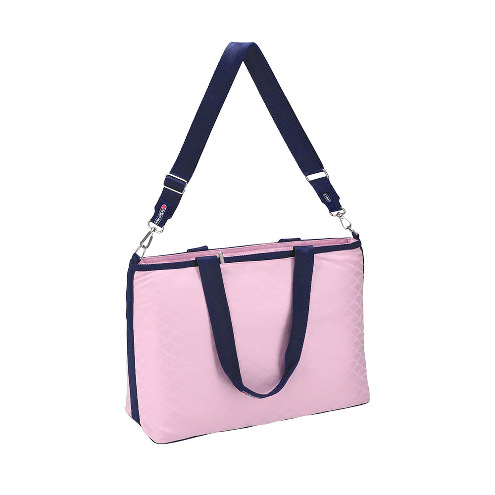 AEC SANVIN TOTE 多夾層設計托特包 - 薰衣草海洋緹花