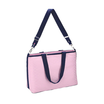 AEC SANVIN TOTE 多夾層設計托特包 - 薰衣草海洋緹花