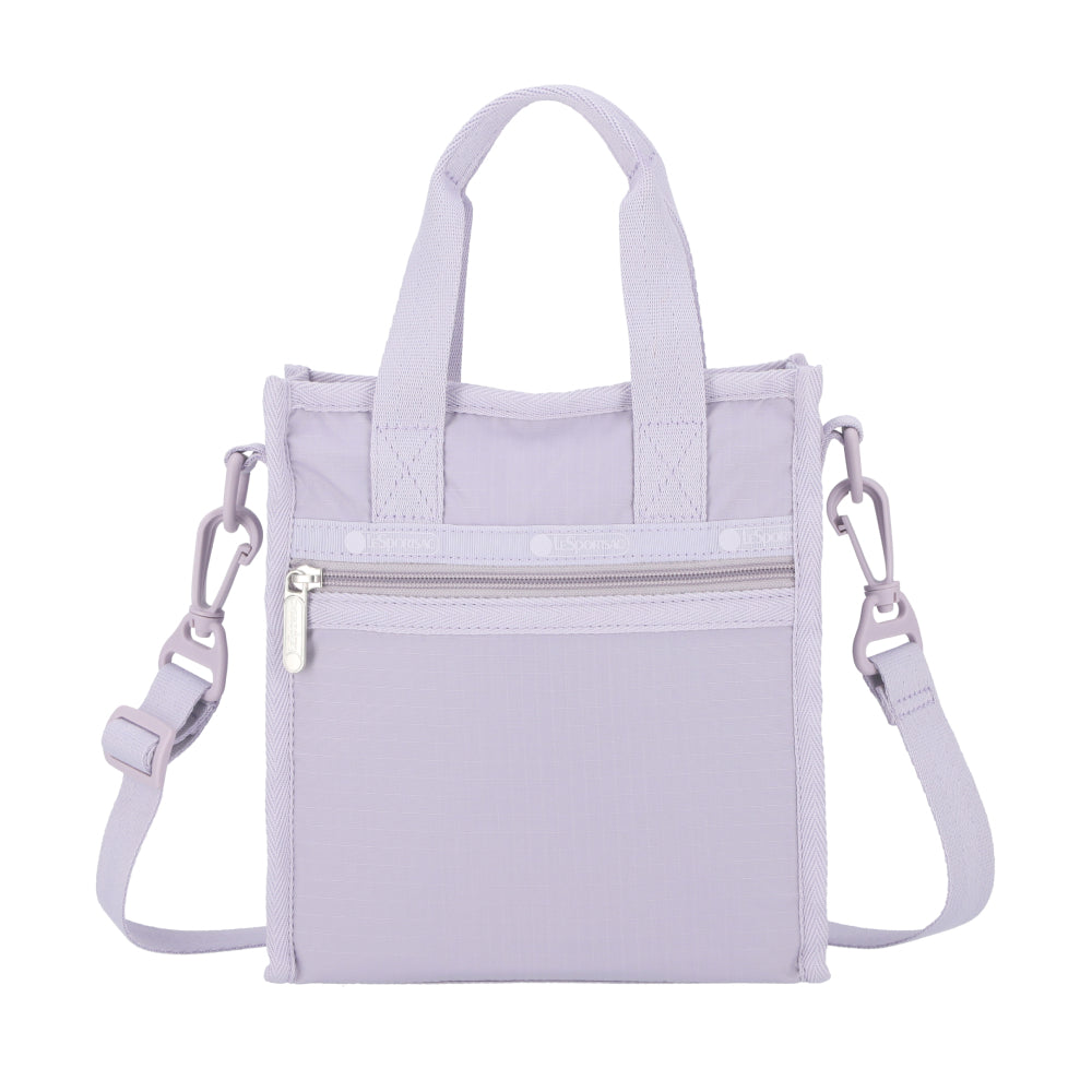 MINI N/S TOTE 迷你方型托特包 - 柔霧紫